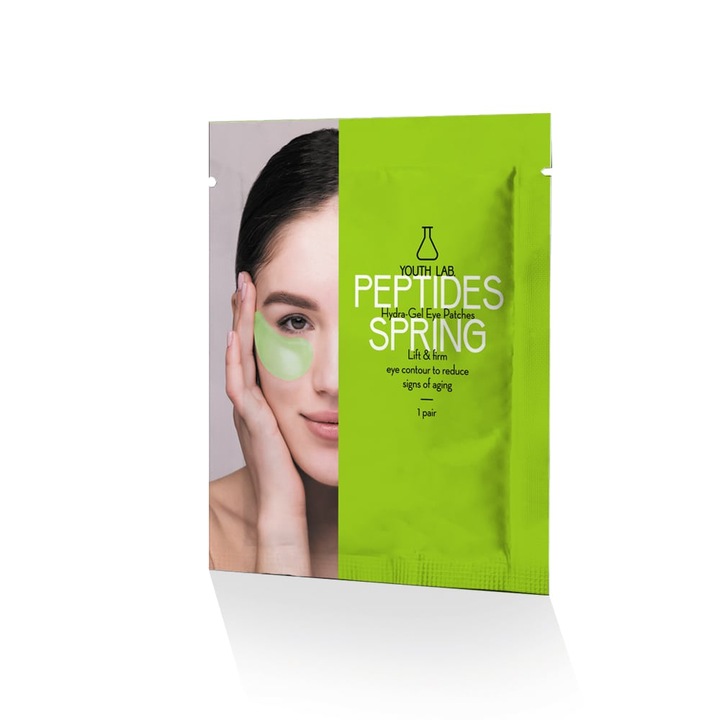 Plasturi pentru ochi Peptide Spring Hydra-Gel, 1 pereche