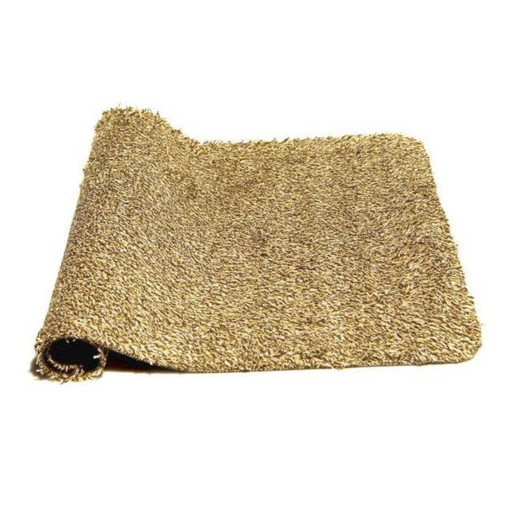 Koszgyűjtő, mikroszálas csodalábtörlő, 70 x 46 cm bézs-barna