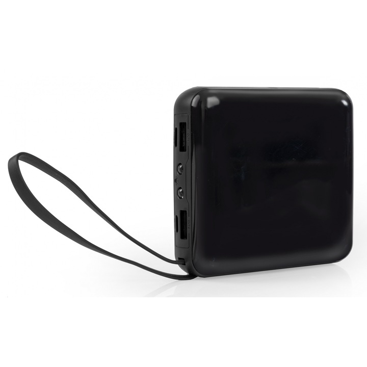 OXE Zseb Powerbank, 10000 mAh kapacitás, fekete