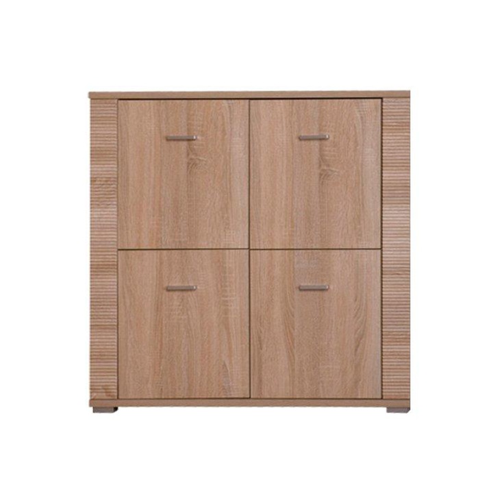 Comoda 4 usi mdf stejar sonoma Grand 93x39x94 cm
