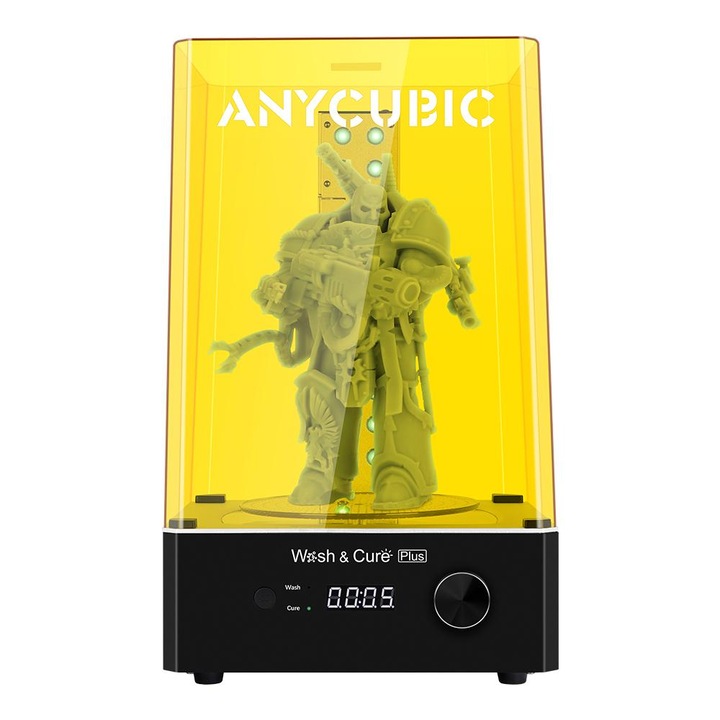Anycubic Wash and Cure PLUS mosó- és expozíciós állomás 3D nyomtatókhoz UV gyantával