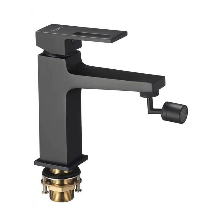 Baterie pentru bideu TRENDY’S, negru mat