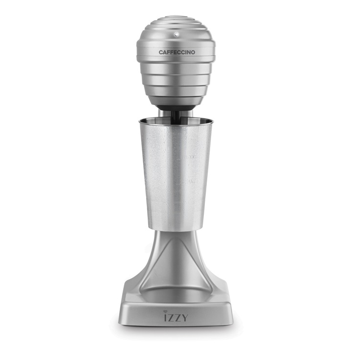 Keverő italokhoz Caffeccino alappal, Izzy, 2 sebességfokozat, 120 W, 500 ml, ezüst
