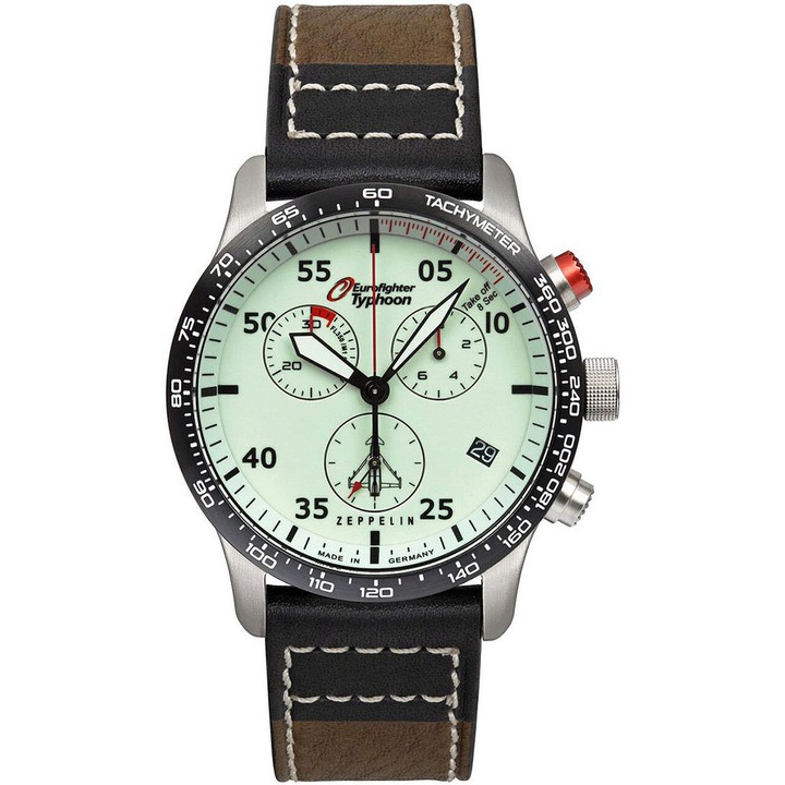 Zeppelin 7298-5, Kvarc, 43mm, 10ATM Férfi karóra