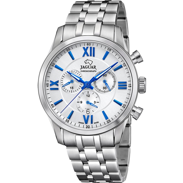 Ceas barbatesc Jaguar J963/1, Quartz, 42mm, 10ATM