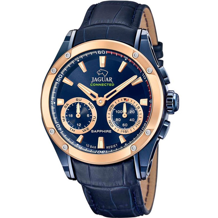 Мъжки часовник Jaguar J960/1, Кварцов, 45мм, 10ATM