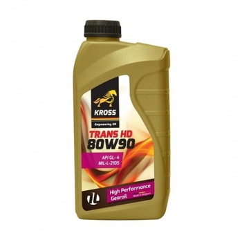 Ulei transmisie Kross Trans HD 80W90, GL4, 1L Ulei transmisie Kross Trans HD 80W90, GL4, 1L