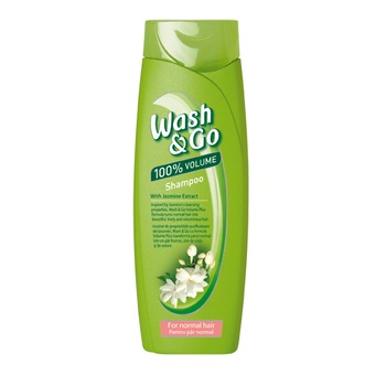 Sampon Wash&Go pentru par normal cu extract de iasomie, 750ml Sampon Wash&Go pentru par normal cu extract de iasomie, 750ml