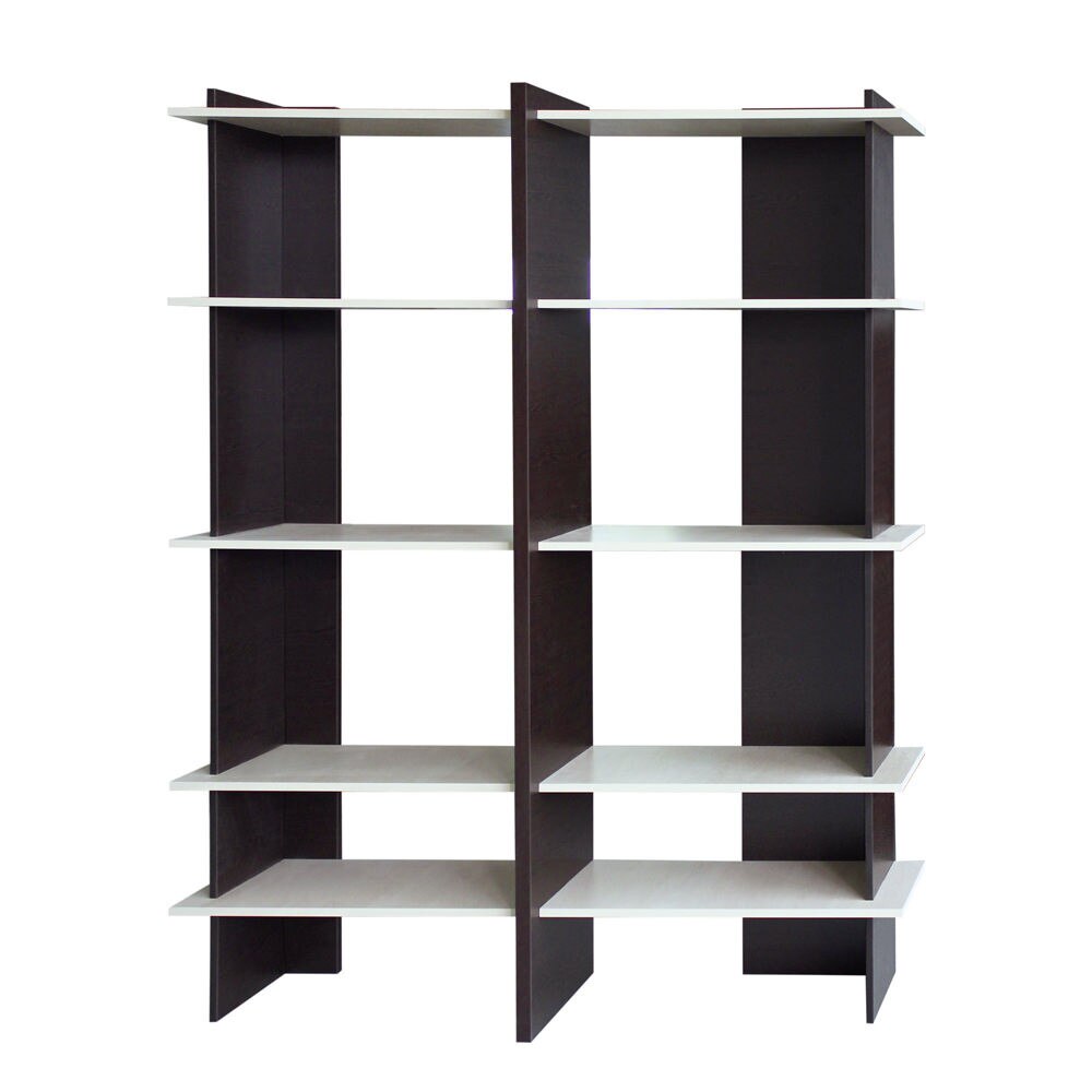 Etajera Noville, Wenge / Montreal 1860 x 310 x 2050 mm