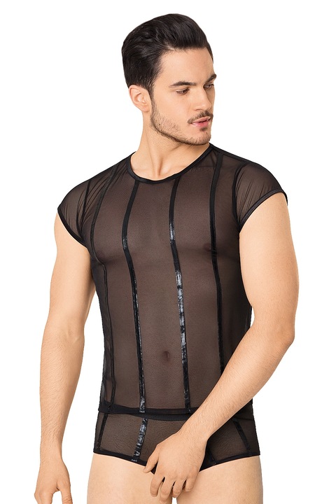 Erotikus szett férfiaknak 4608, fekete, M/L