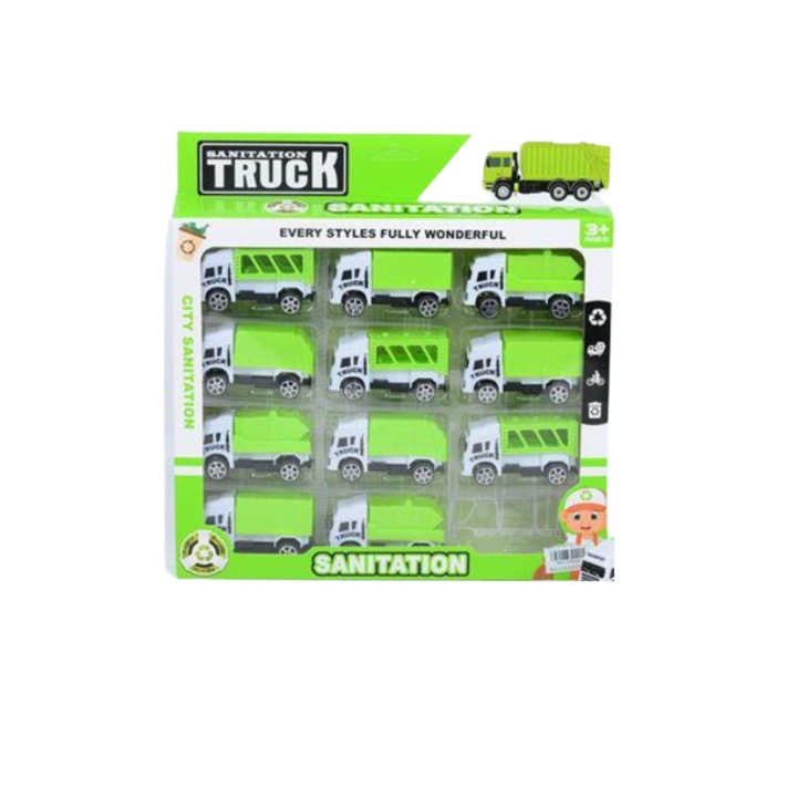 Magic Toys 1092922 Kukásautó 12db-os szett 1/64