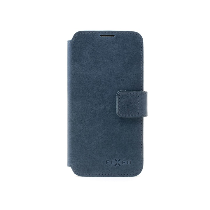 Husa din piele Fixed ProFit tip carte pentru Samsung Galaxy A52/A52 5G/A52s 5G, albastru