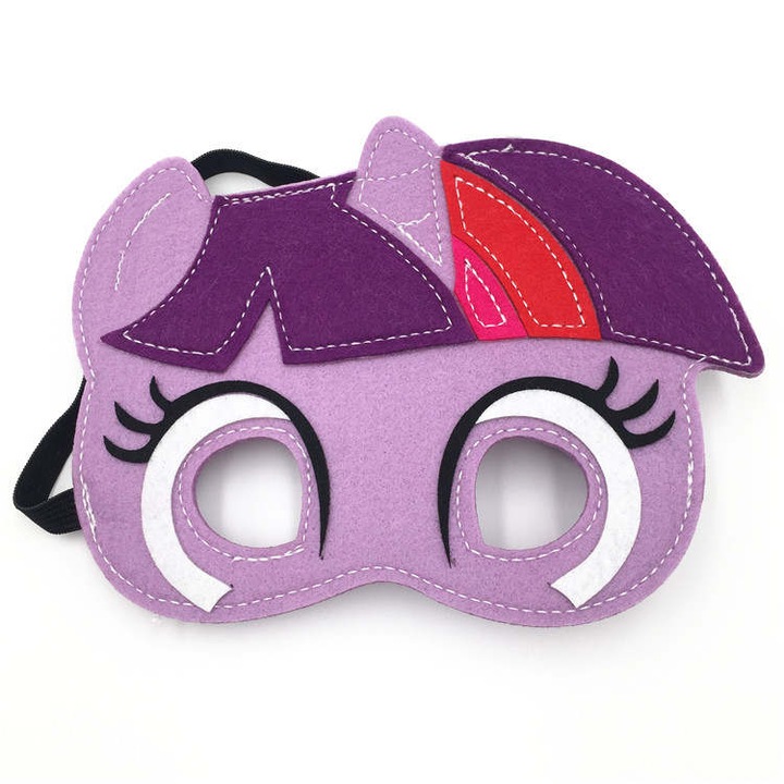Gyermek maszk Pony, lila