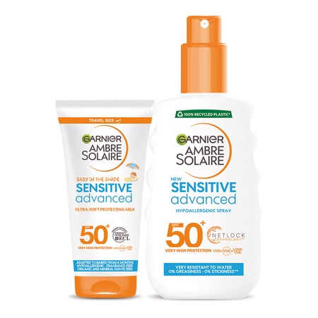 Garnier слънцезащитен комплект за родители и деца за чувствителна кожа ...
