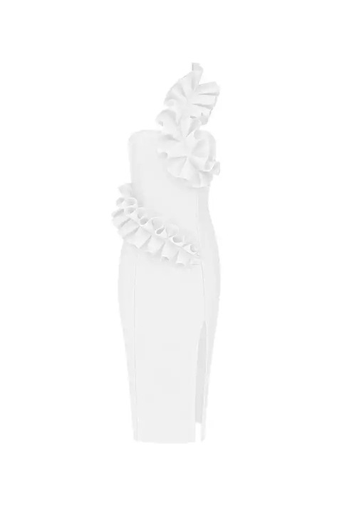 Női ruha, Ujjatlan, Fehér