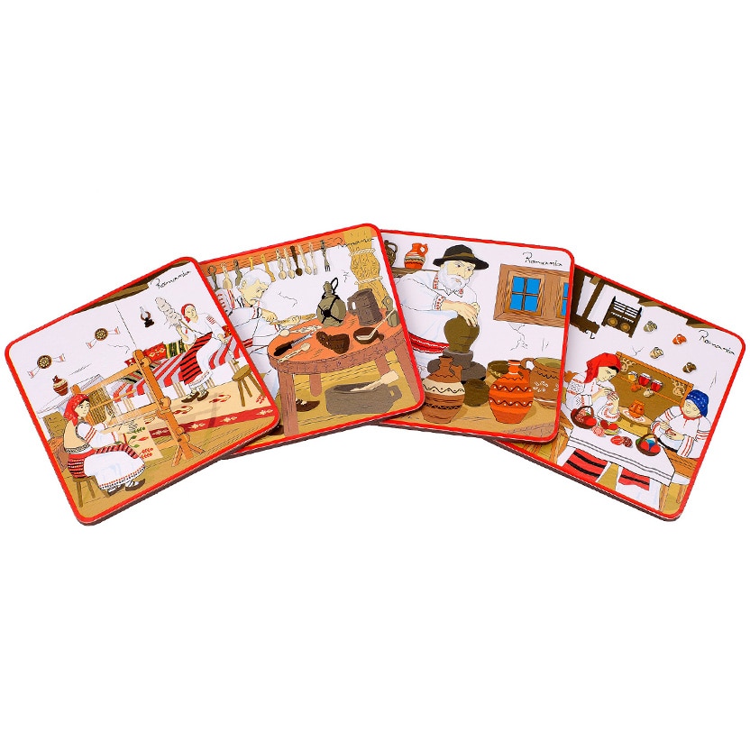 Suporturi de pahare - Romania Mestesuguri populare