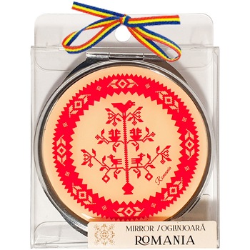 Oglinjoara cosmetica, Romania, motive traditionale Oglinjoara cosmetica, Romania, motive traditionale