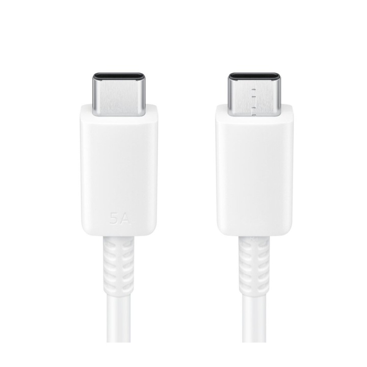 Samsung USB Type-C - Type-C adat és töltőkábel, 5A, 1m fehér (EP-DN975BWEGWW)
