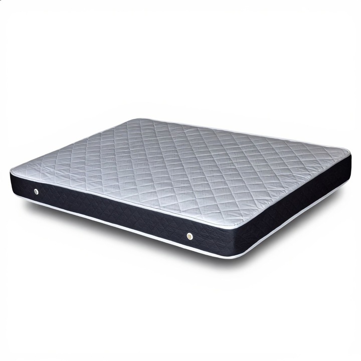 Saltea ortopedica lux, SalteRo, 160x200x20 cm, cu plasa de arcuri, reversibila, fermitate medie