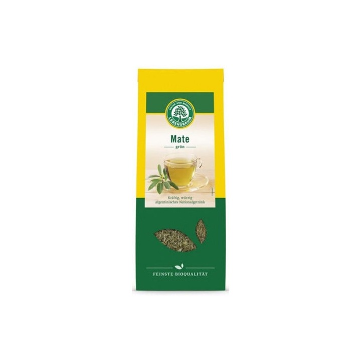 BIO Mate zöld tea, 100g LEBENSBAUM