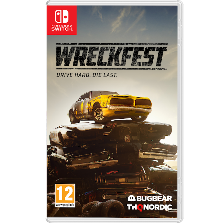 Wreckfest játék Nintendo Switchre
