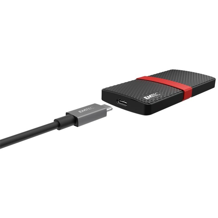 EMTEC X200 външен SSD 128GB, USB 3.2 Gen1, 420/450 MB/s