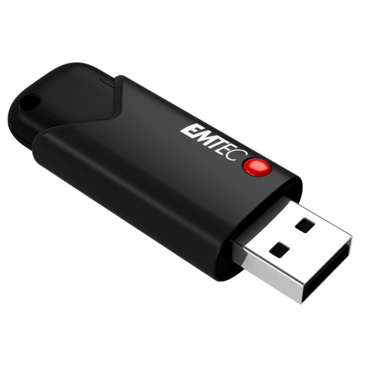 EMTEC B120 Click Secure pendrive, 64GB, USB 3.2 Gen1, titkosított