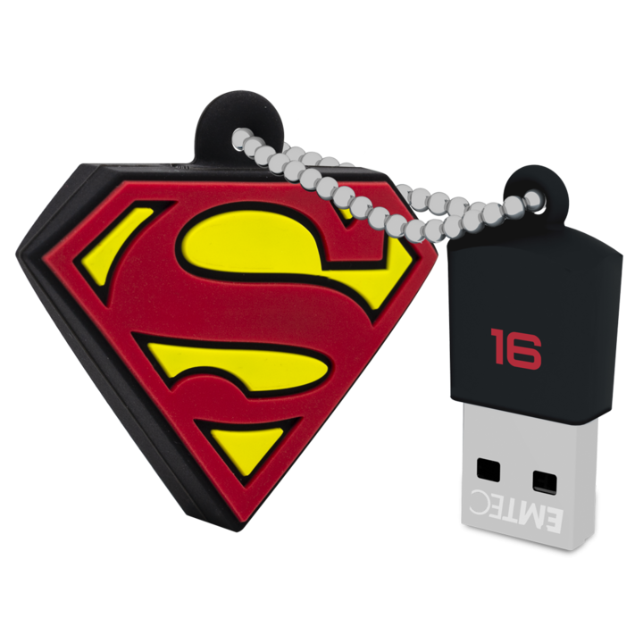Unitate flash, EMTEC, „DC Superman”, 16 GB, USB 2.0