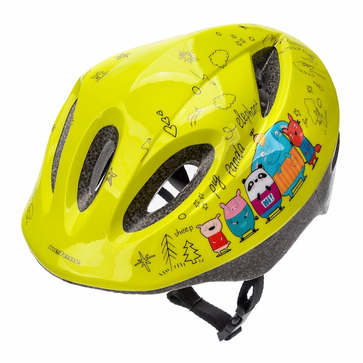 Casca protectie KS05, Meteor, M, 52-56 cm, Galben