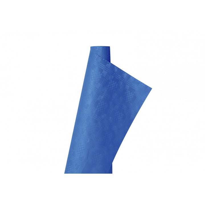 Infibra asztalterítő damask 1 rétegű 1,2x7m, kék, 25 tekercs/karton