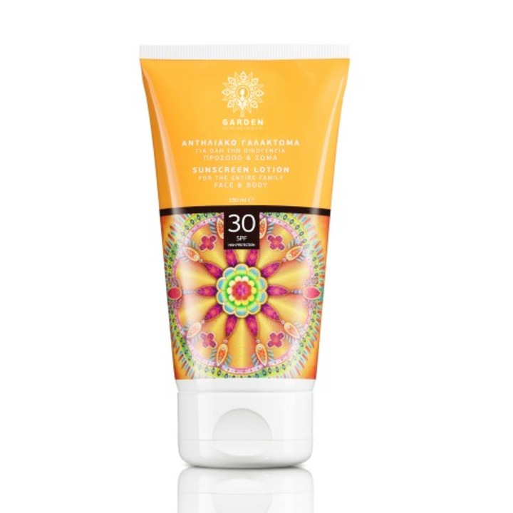 Lotiune de protectie solara GARDEN, pentru fata si corp, SPF 50, 150 ml