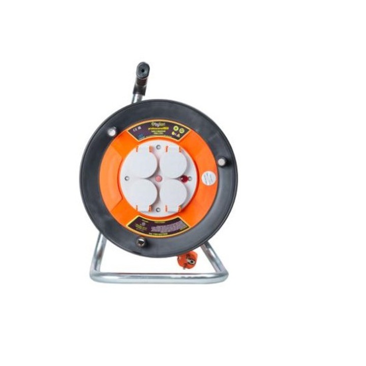 Удължител Emfa, 4 гнезда, 50m, 3X1.5, IP44