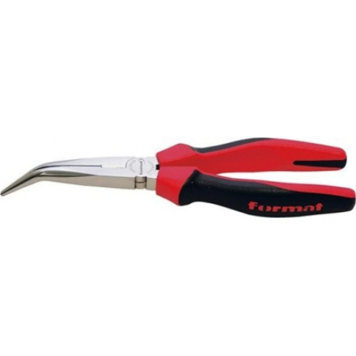 Cleste cu falci lungi, indoite, 200mm, FORMAT