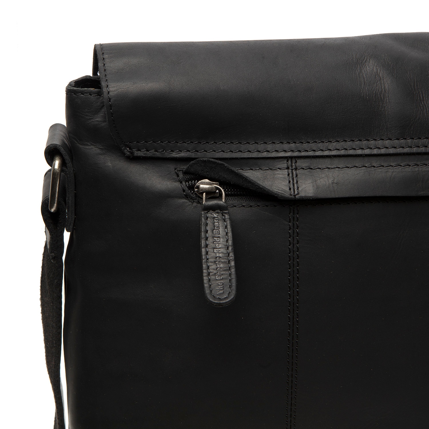 Geanta de laptop The Chesterfield Brand, din piele naturala premium, Toledo, Negru