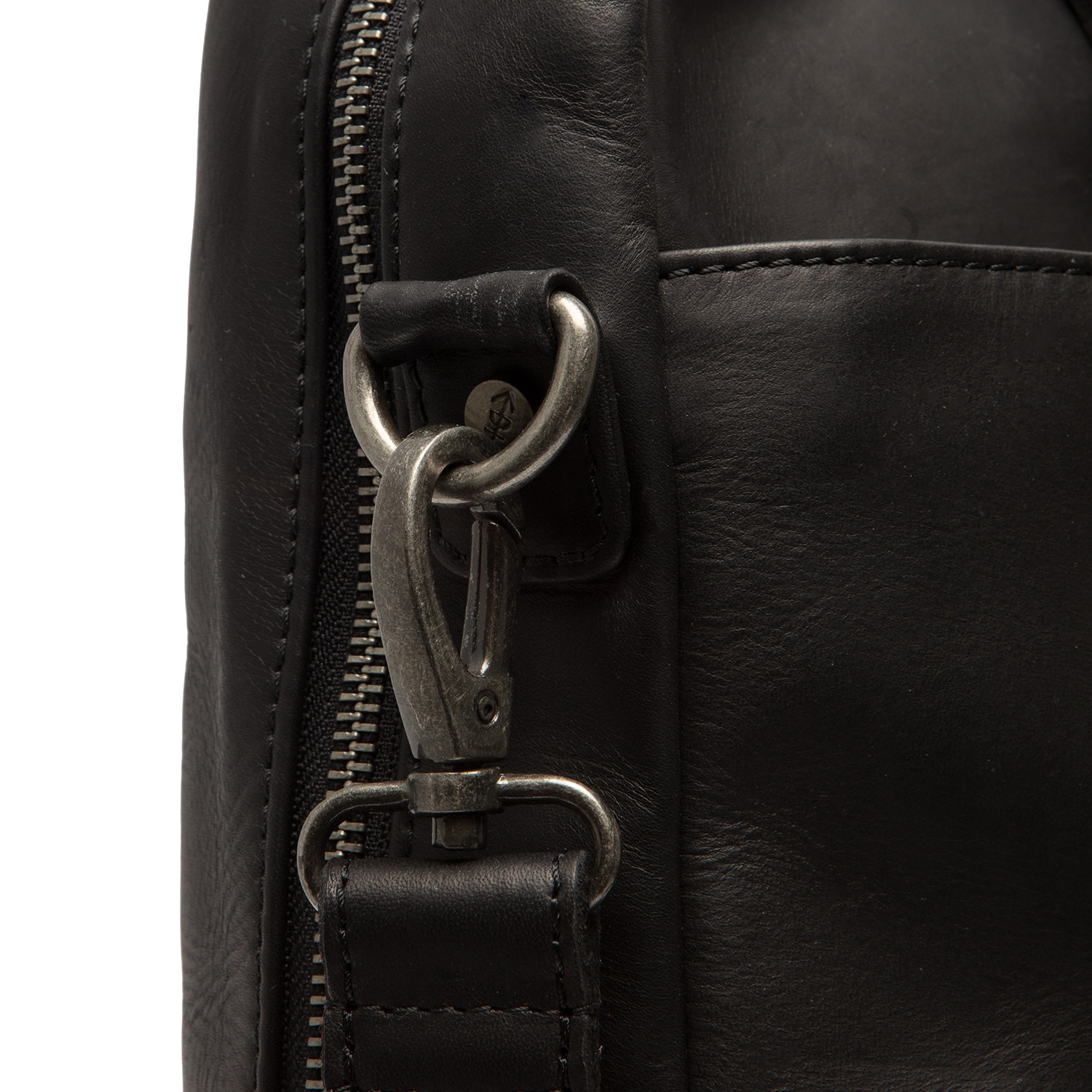 Geanta de laptop din piele naturala, The Chesterfield Brand, Colorado 15 inch, Negru