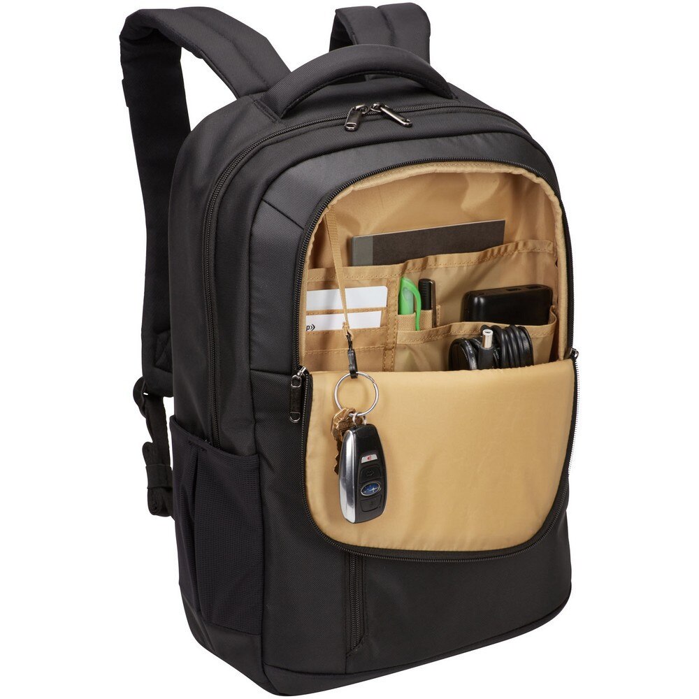 Rucsac laptop, Case Logic by AleXer, 21OCT0018, 31 x 44 x 24 cm, 15.6 inch, Poliester, Negru, breloc inclus