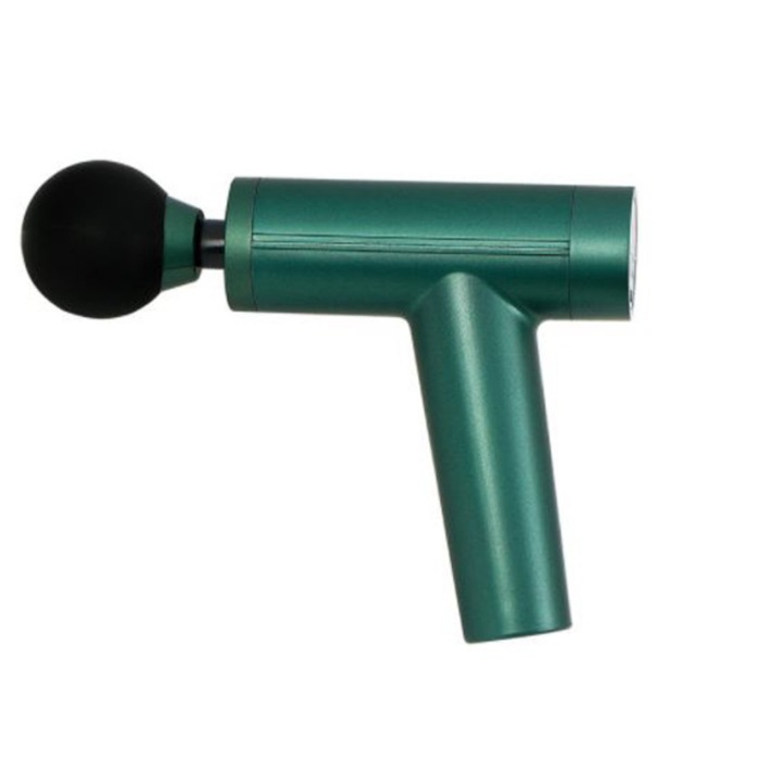 Pistol masaj vibrator, 3 viteze, Wireless, Verde