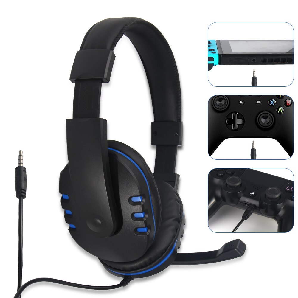 Casti stereo gaming, Smart Pulse, Pentru Playstation 4, PS 4 Slim, PS 4 Pro, PS 5, PS4 Xbox one, Nintendo Switch, Negru