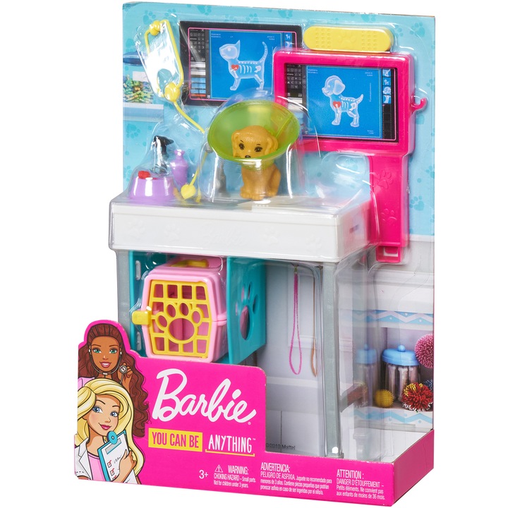 Игрален комплект Barbie You can be - Ветеринарен кабинет