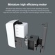 Dispenser dezinfectant, 1000 ml cu senzor alb mat