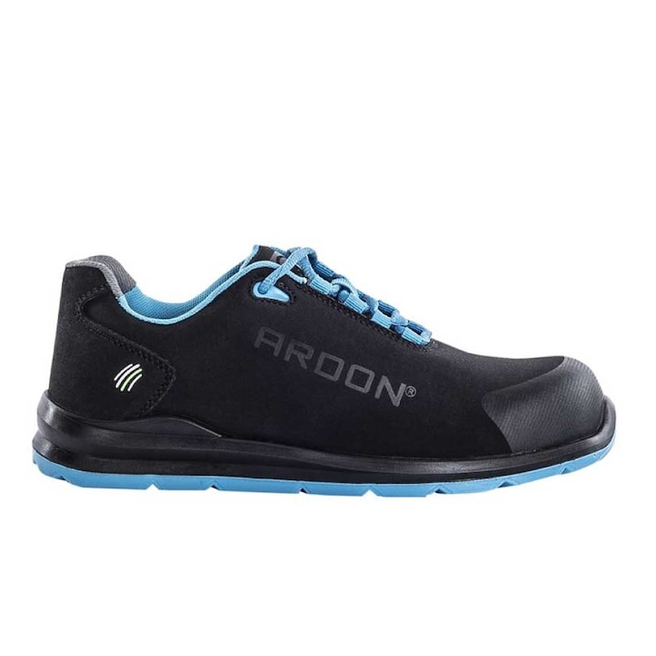 Защитни обувки Softex S1P, цвят черно - син, номер 44