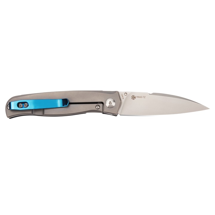 Ruike M662-TZ zsebkés, titán nyél, acél penge 154 cm