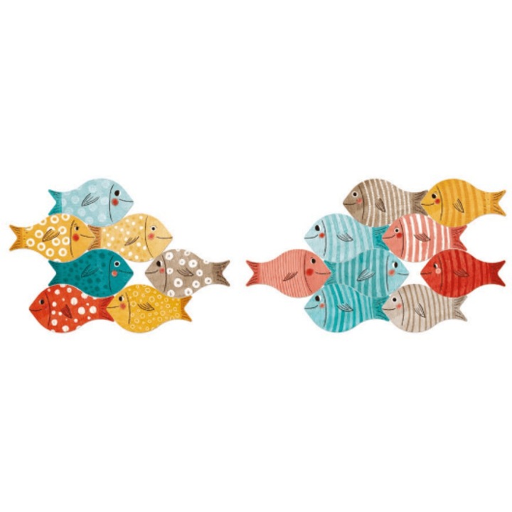 Jucari educativa - Joc Londji, Calmul din ocean- Jocul pestilor