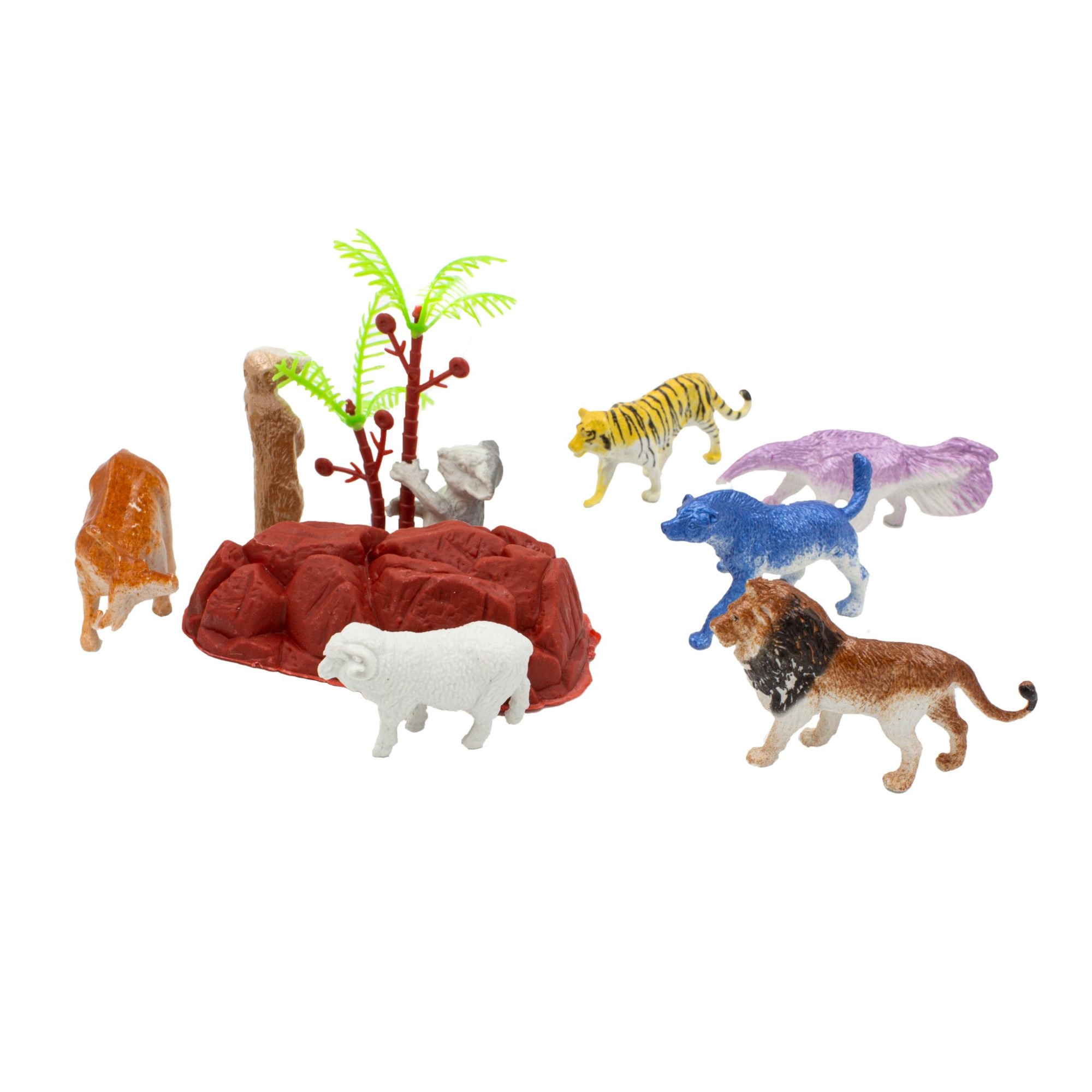 Safari Ltd 12 Figurines Miniatures de la Faune Nord-américaine | Figurines Miniatures de l'écosystème | Non-Toxique et sans BPA | Convient aux Enfants