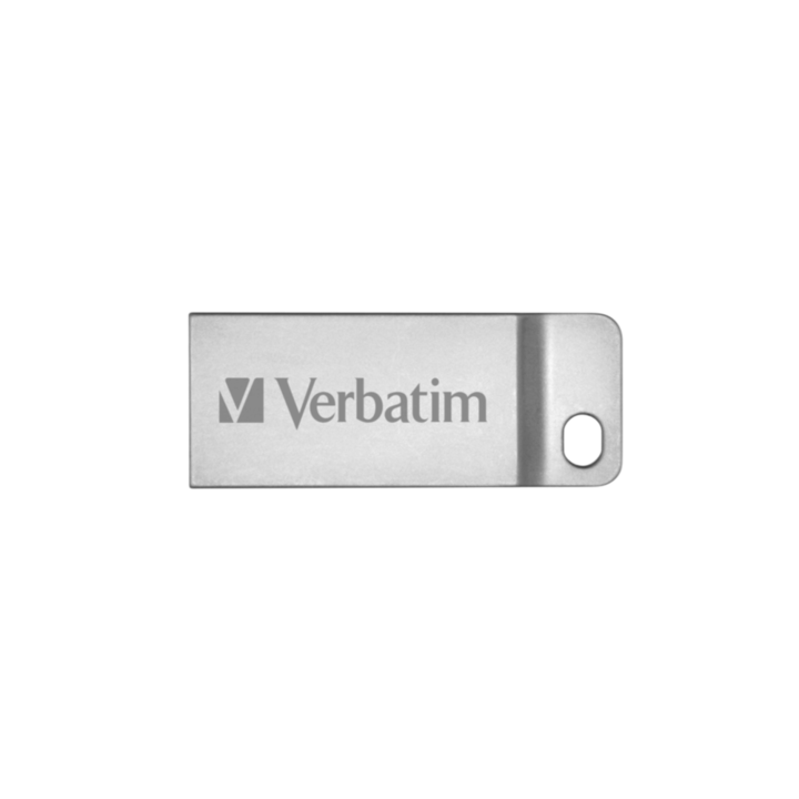 Pendrive, VERBATIM, 16 GB, USB 2.0, Сребрист