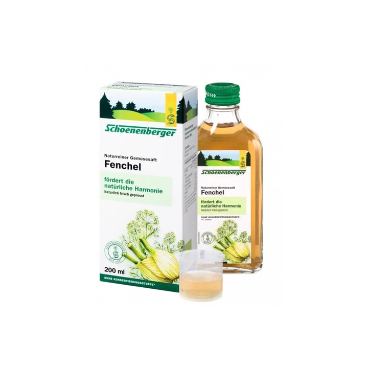 Suc de Fenicul Bio 200 mililitri Schoenenberger