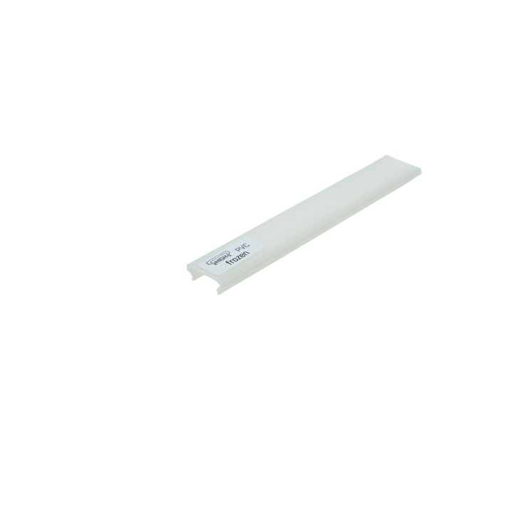 Дифузер за LED профил Lumines High Frozen, PVC, 2 м, Бял