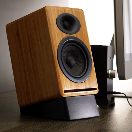 audioengine 2+ スタンドセット Set 2 bucati Suport boxe Audioengine DS2, Negru - eMAG.ro
