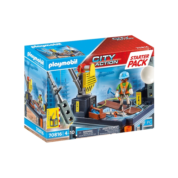 Playmobil City Action - Construction, Santier de constructii