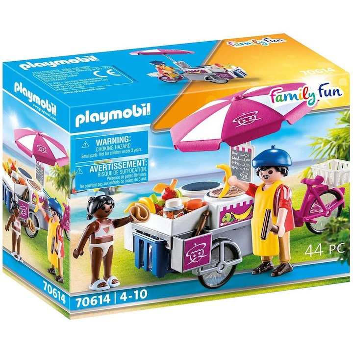 Playmobil Family Fun - Tropical Water Park, Carucior pentru vanzare clatite